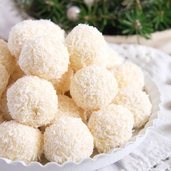 Three Ingredient Homemade Raffaello