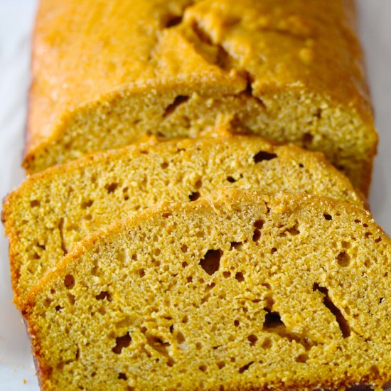 Chai Spiced Pumpkin Bread