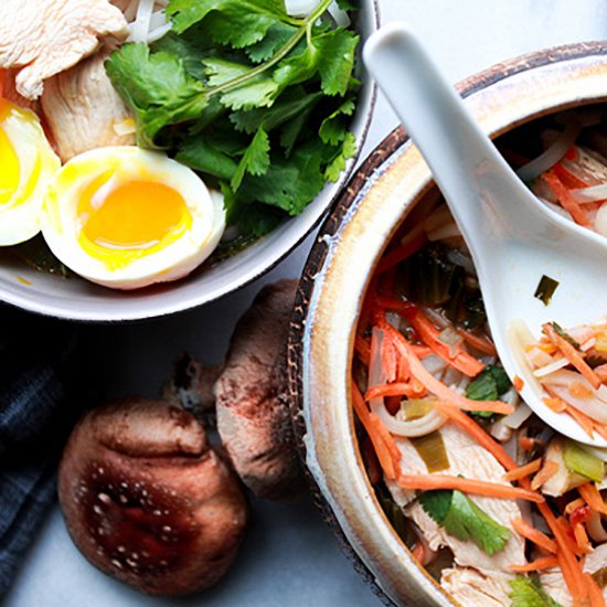 Miso Chicken Noodle Soup