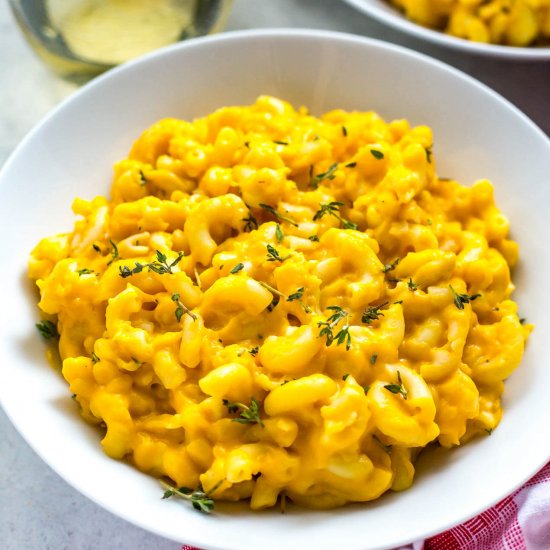 Freezer Butternut Mac & Cheese