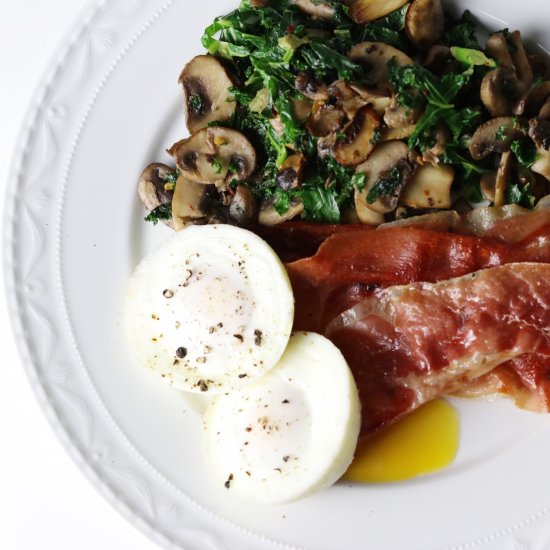 Sauteed Mushroom Kale