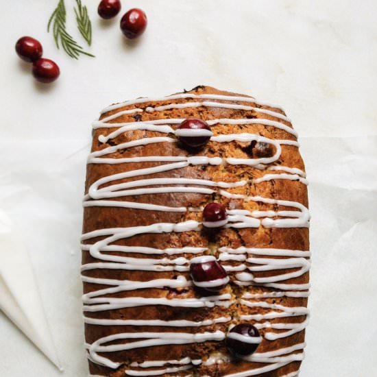 cranberry carrot loaf