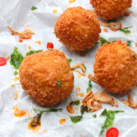 Thai Red Curry Arancini