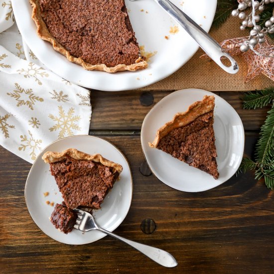 Chocolate Chess Pie