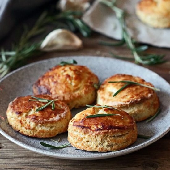 Rosemary garlic biscuits!