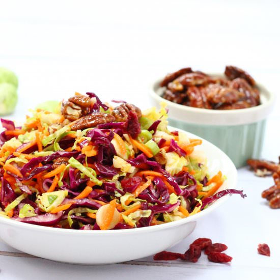 Brussel sprout coleslaw