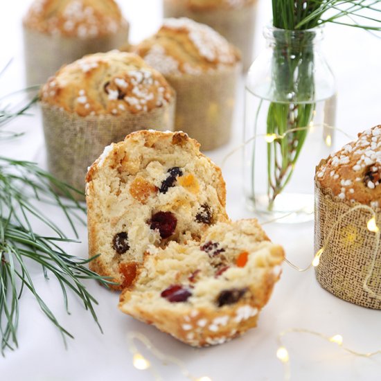 Panettone Muffins