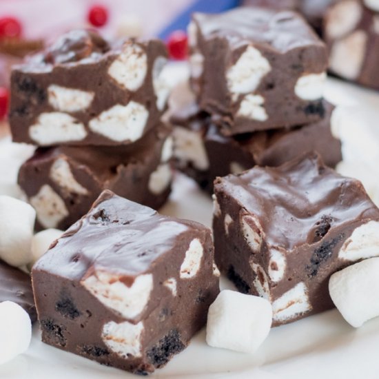 Rocky Road Fudge