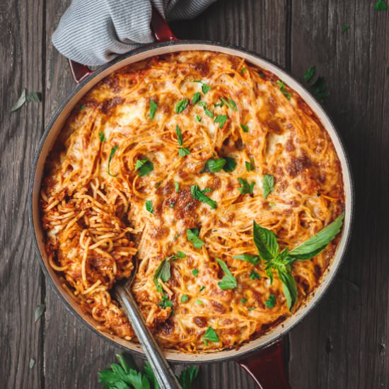 Baked Spaghetti Casserole