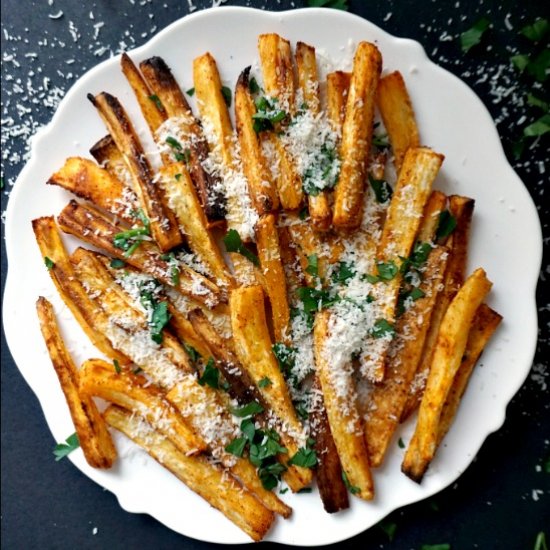 Baked Parsnip Fries