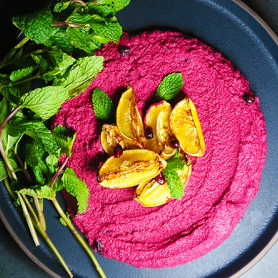 Beautiful Beet Hummus