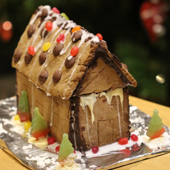 Vegan Gingerbread House