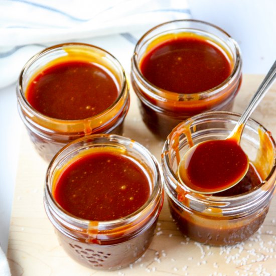 Homemade Salted Caramel Sauce