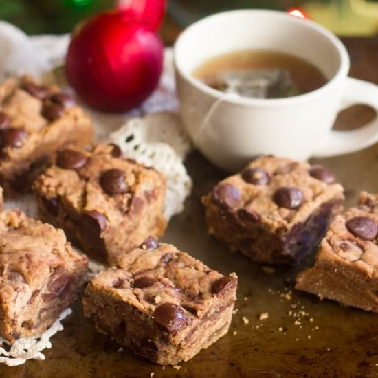 Cookie Butter Blondies