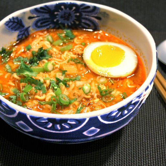 Pork-Miso Ramen Soup