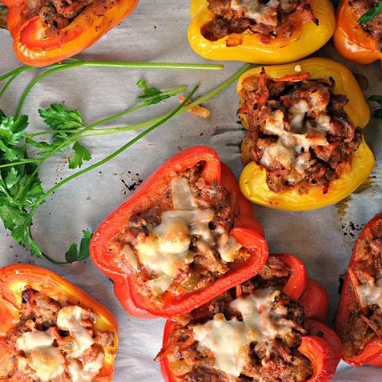 Bolognese Stuffed Peppers