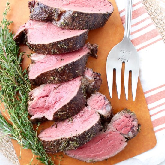 Herb Crusted Beef Tenderloin