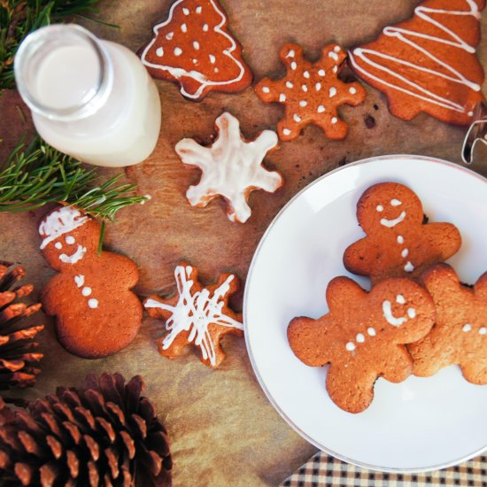 Vegan Gingerbread Cookies