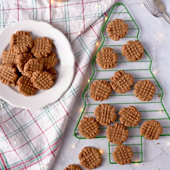 Vegan Peanut Butter Cookies