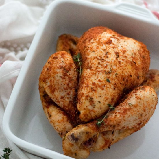 Roasted chicken