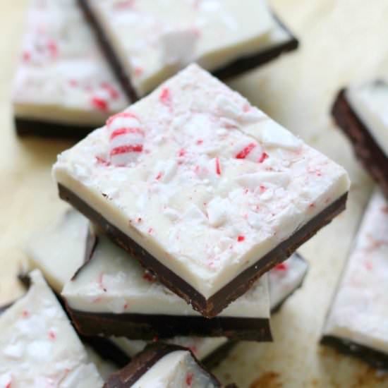 Vegan Peppermint Bark (Gluten-Free)