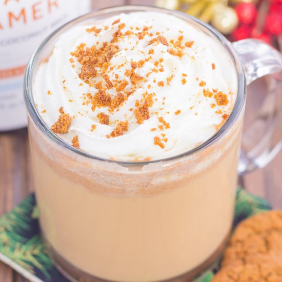 Spiced Gingerbread Latte