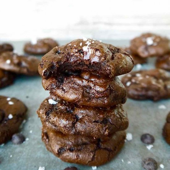 Chocolate Chip Sea Salt Cookies