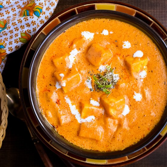 Creamy Paneer Butter Masala