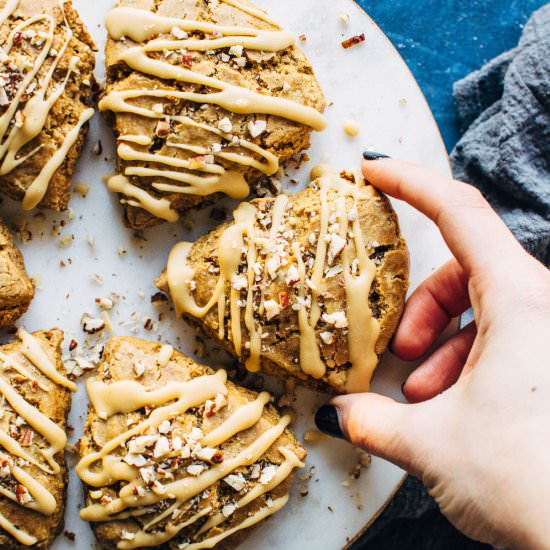 Paleo Maple Pecan Scones