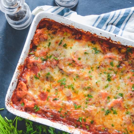 One-Pot Tortellini Bake