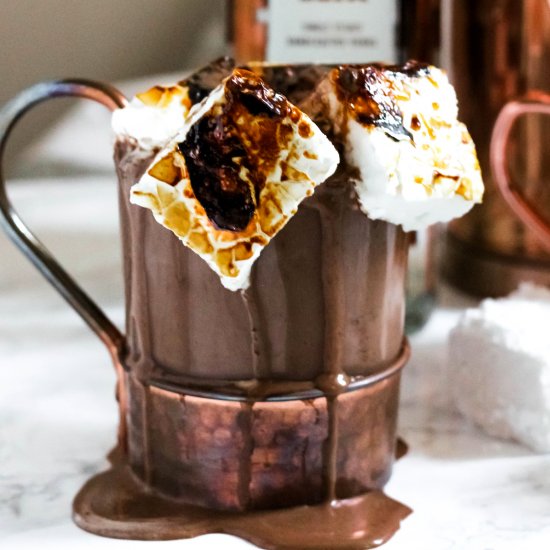 Spiked Hot Chocolate