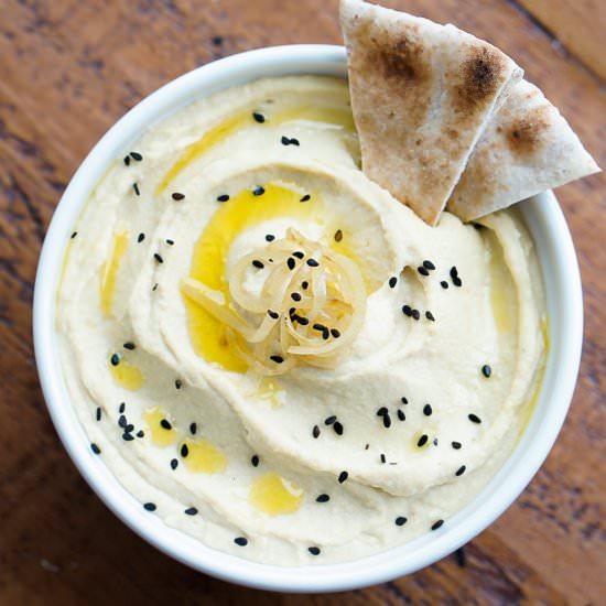 Caramelized Onion Hummus