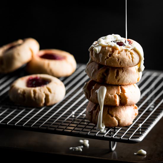 Peanut butter & Jam cookies