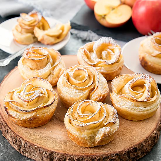 Apple Rose Tarts