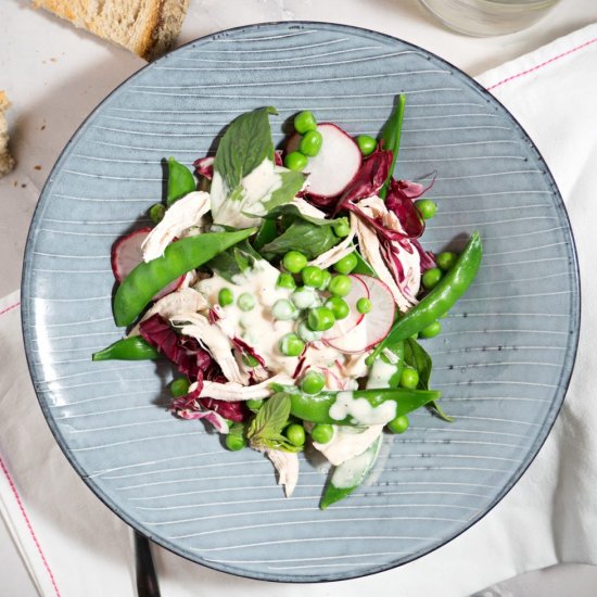 Amazing Tahini chicken salad