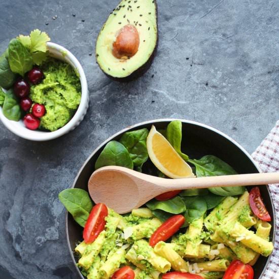 Vegan Pea and Avocado Pesto