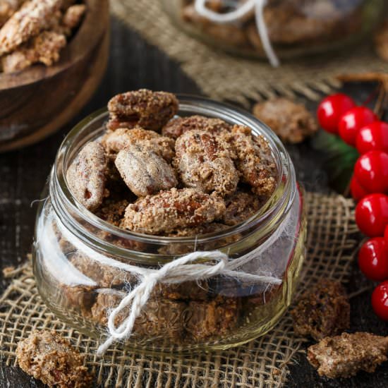 Sweet Spiced Pecans