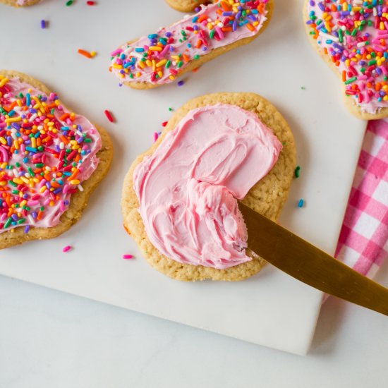 Easy Vegan Sugar Cookies