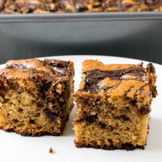 Paleo Cinnamon Chocolate Swirl Cake