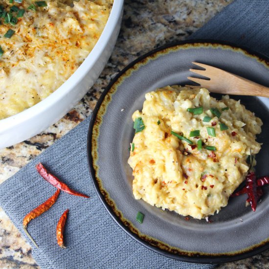 Nacho Cauliflower Gratin