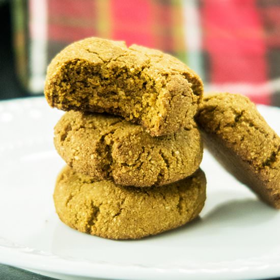 Soft Ginger Molasses Cookies