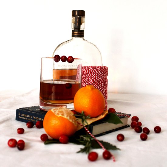 Festive Old Fashioned Cocktails