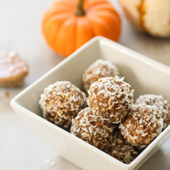 Pumpkin Peanut Butter Energy Balls