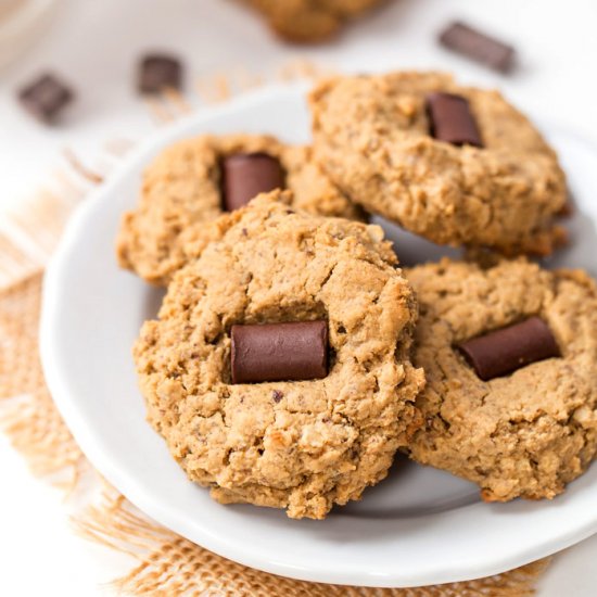 Healthy Peanut Butter Blossoms