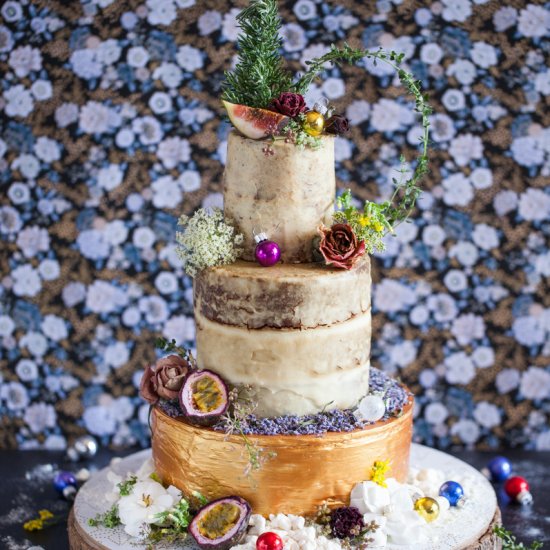 Gingerbread Tree Cake