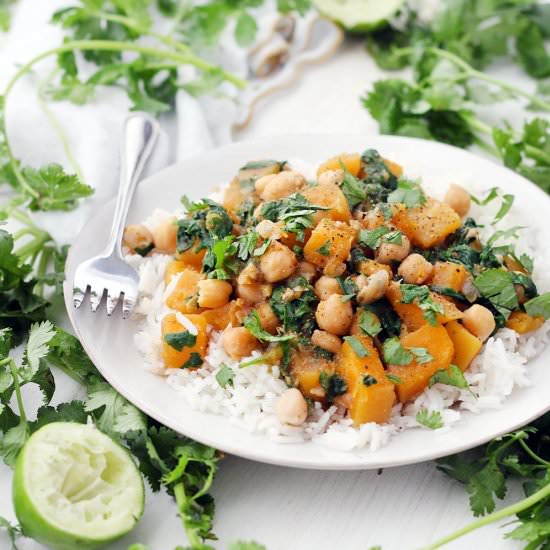 Moroccan Butternut Squash Stew