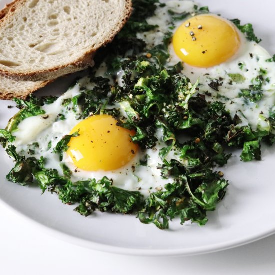 Kale Sunny Side Up