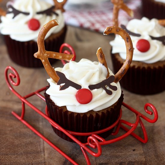 Reindeer Cupcakes