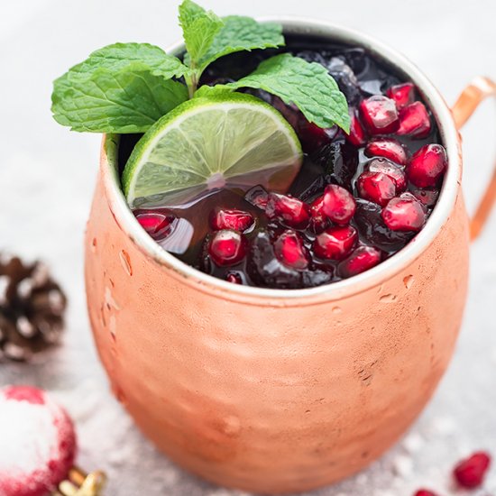 Pomegranate Moscow Mule