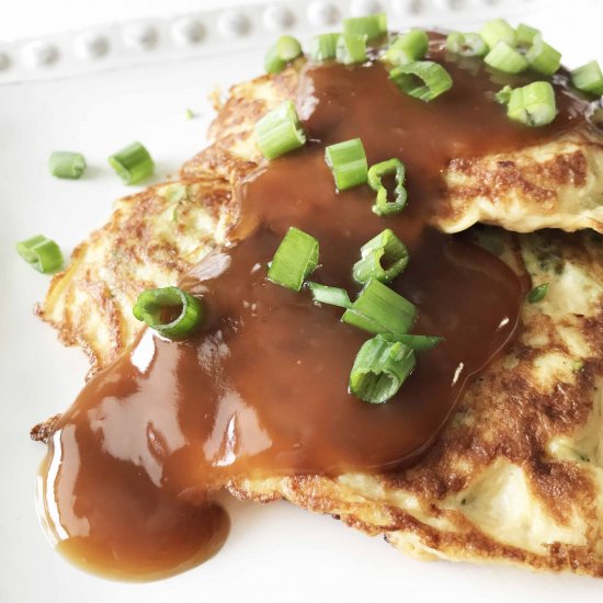 Keto Low-Carb Chicken Egg Foo Young